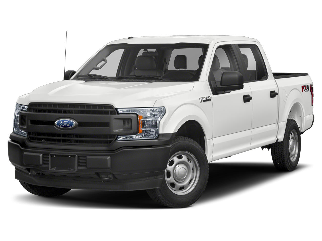 2018 Ford F-150 XL in Maroon — front three-quarter view