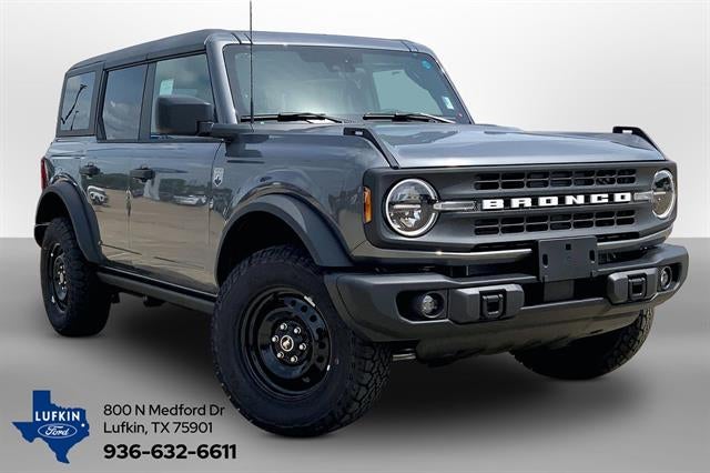 2026 Ford Bronco Big Bend in Carbonized Gray Metallic — front three-quarter view