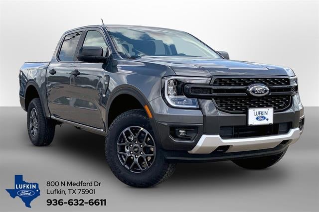 2026 Ford Ranger XLT in Carbonized Gray Metallic — front three-quarter view