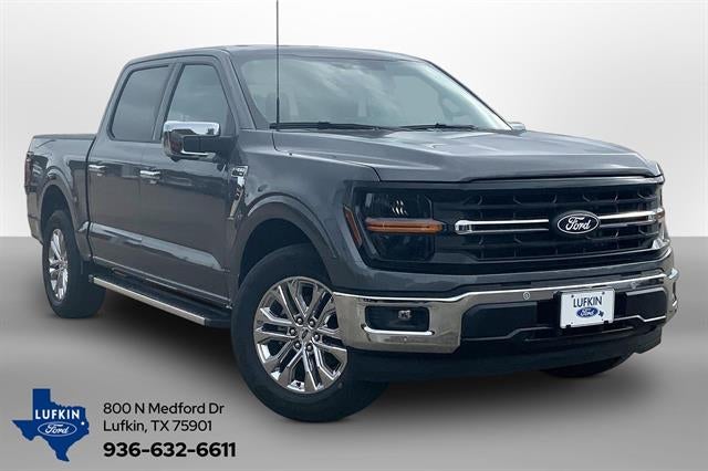 2026 Ford F-150 XLT in Carbonized Gray — front three-quarter view