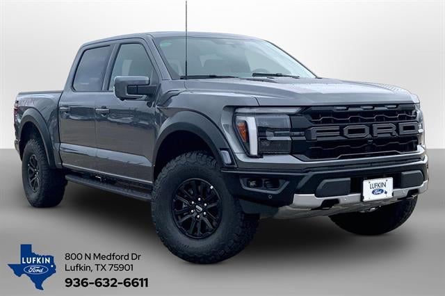 2026 Ford F-150 Raptor in Carbonized Gray — front three-quarter view