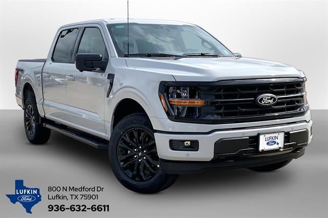 2026 Ford F-150 XLT in Avalanche Gray — front three-quarter view