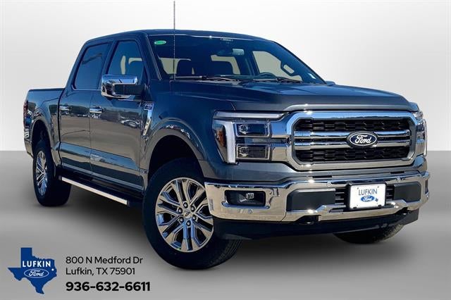 2026 Ford F-150 LARIAT in M7 — front three-quarter view