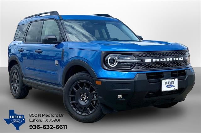 2025 Ford Bronco Sport Big Bend in Velocity Blue — front three-quarter view